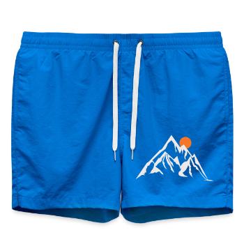 The sunny Summit - Swim Trunks - cobalt blue - Front