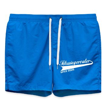 Father-in-law 2026, best father-in-law ever - Swim Trunks - cobalt blue - Front