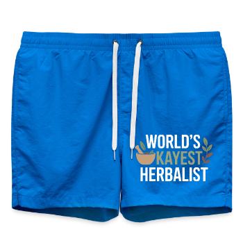 Équipement certifié en médecine clinique végétale - Short de bain - cobalt blue - Devant