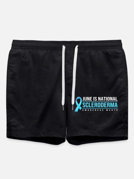 Scleroderma - Swim Trunks - black