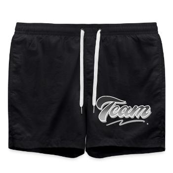 Équipe - Short de bain - noir - Devant - AI Model Male 185 light (185cm)