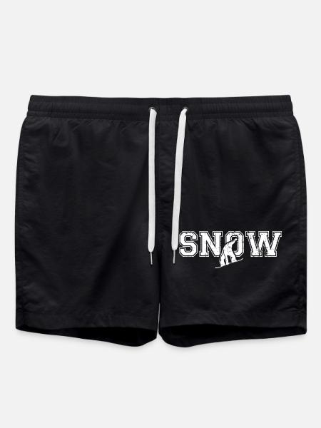 Snowboard Snowsnowboard - Short de bain - noir