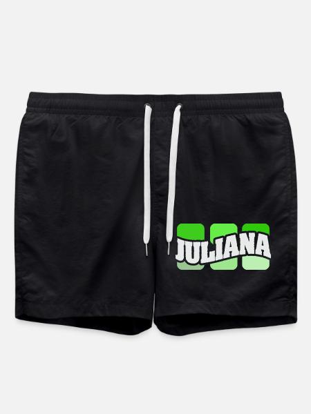 Name Juliana - Badeshorts - Schwarz