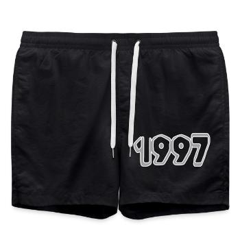 1997 - Swim Trunks - black - Front - AI Model Male 185 light (185cm)