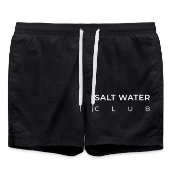 Marine Salt Water Club - Badeshorts - Schwarz - Vorne - AI Model Male 185 light (185cm)
