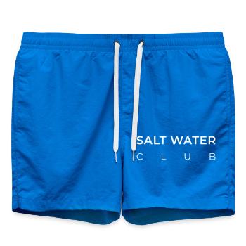 Marine Salt Water Club - Swim Trunks - cobalt blue - Front