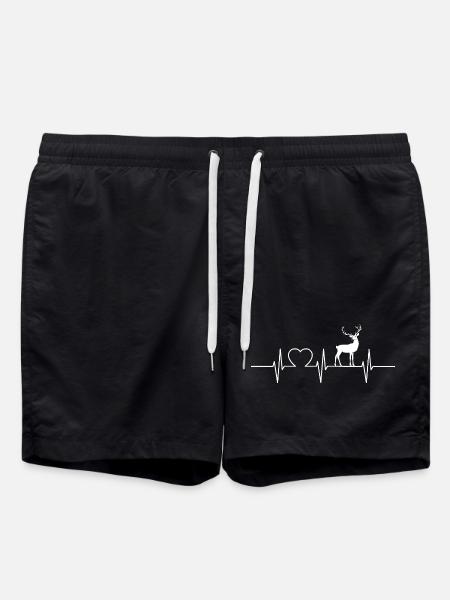 Rentiere Rentier - Badeshorts - Schwarz