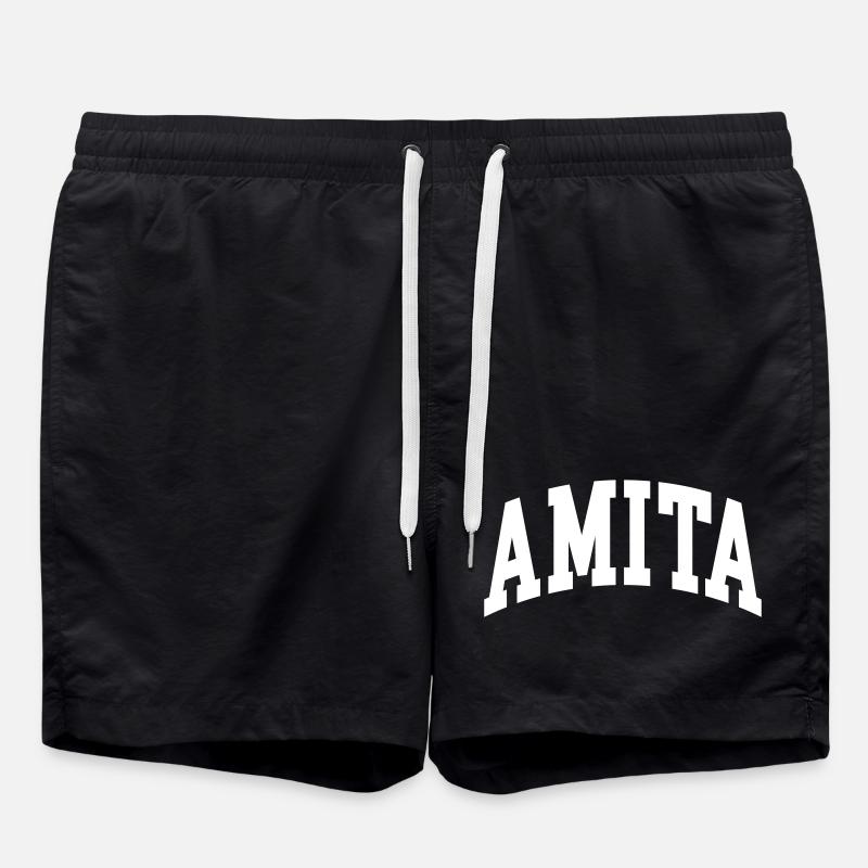 Amita - Short de bain - noir