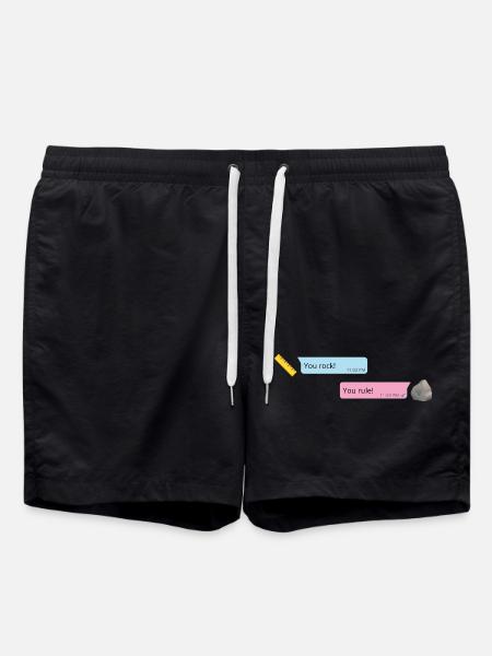 Rock & Rule - Swim Trunks - black