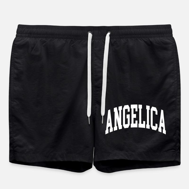 Angelica - Swim Trunks - black