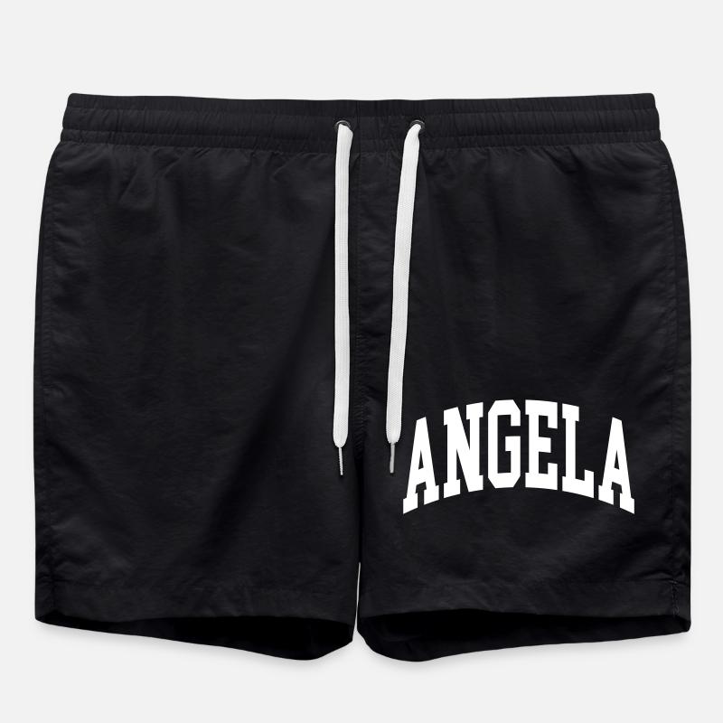 Angela - Swim Trunks - black