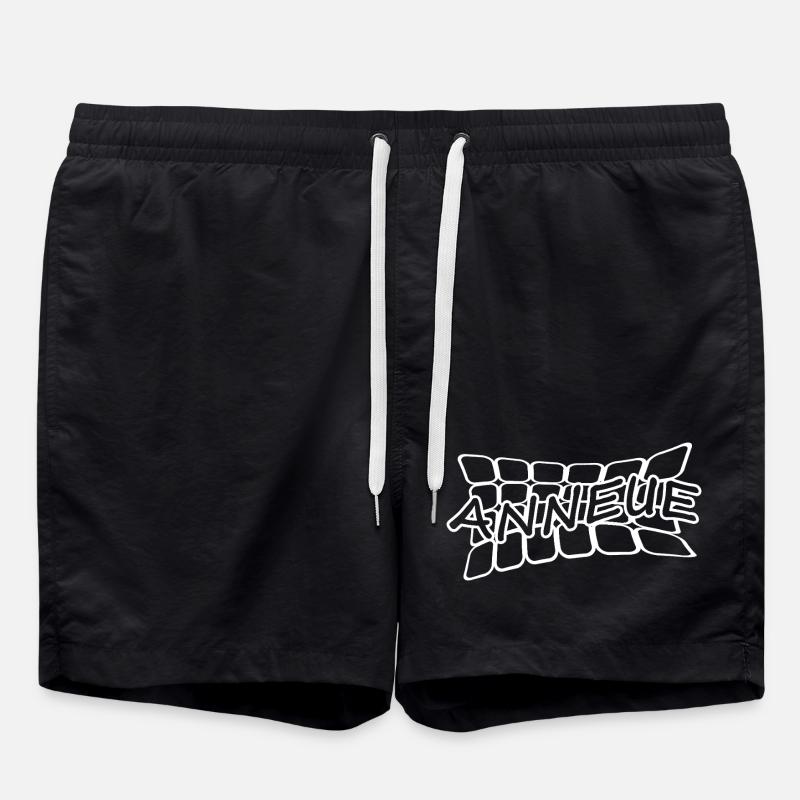 Name Annelie - Swim Trunks - black
