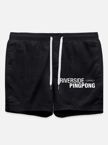 Riverside Pingpong - Swim Trunks - black