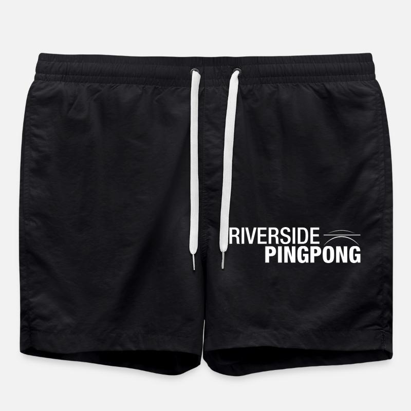 Riverside Pingpong - Swim Trunks - black