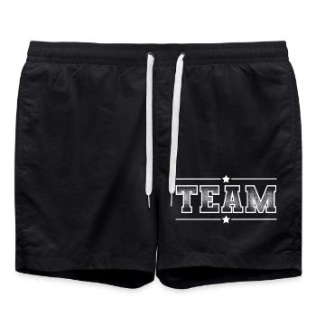 Équipe - Short de bain - noir - Devant - AI Model Male 185 light (185cm)