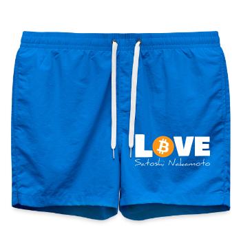 lovesatoshi - Badeshorts - Cobalt blue - Vorne