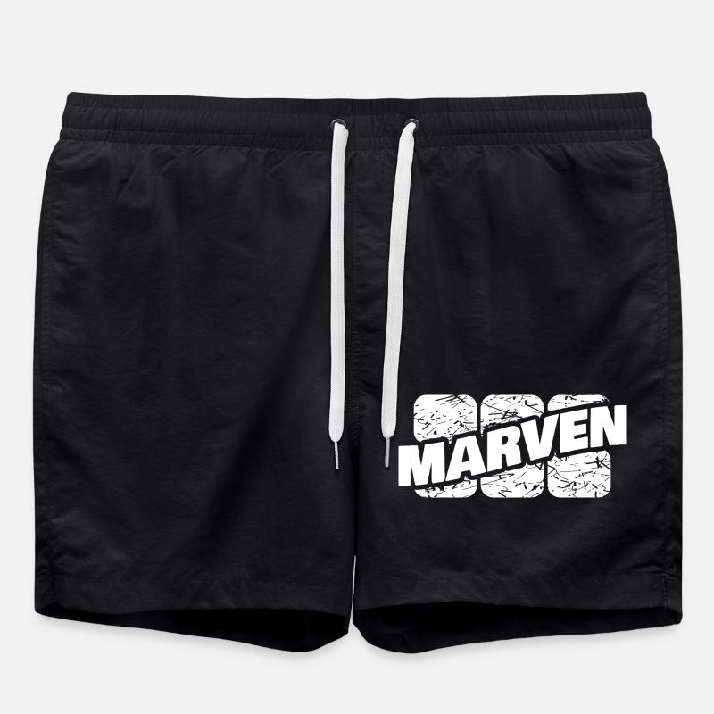 Marven - Badeshorts - Schwarz