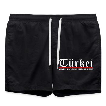 Turquie - Short de bain - noir - Devant - AI Model Male 185 light (185cm)