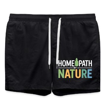 Spécialiste certifié en médecine naturelle clinique - Short de bain - noir - Devant - AI Model Male 185 light (185cm)