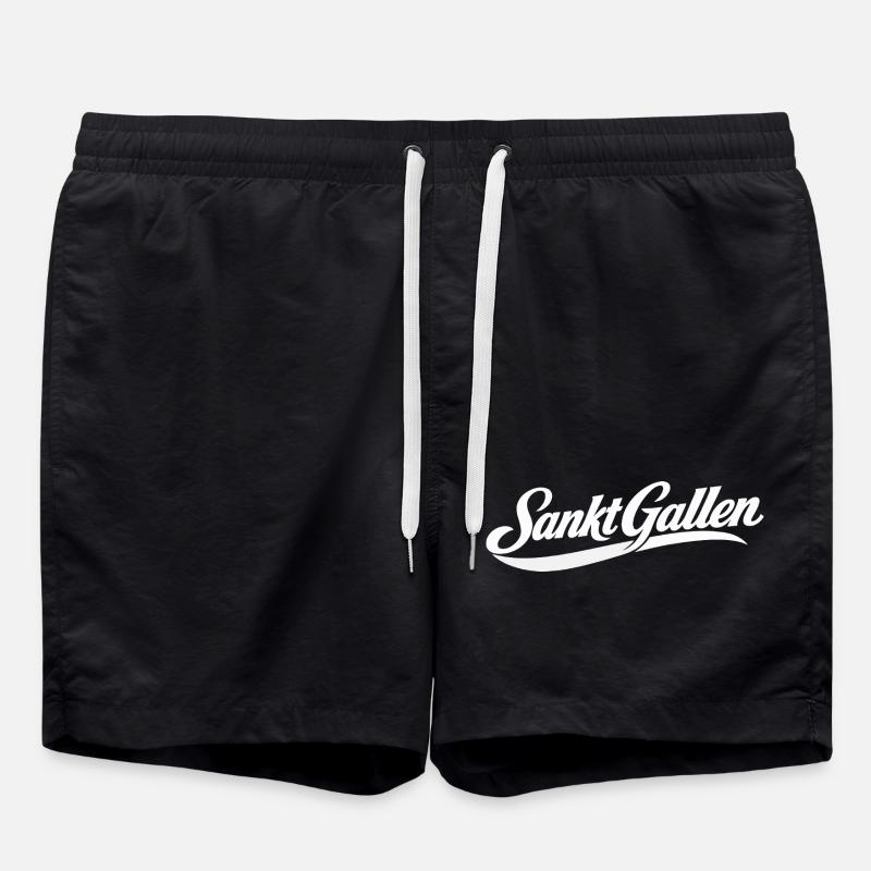 Sankt Gallen - Badeshorts - Schwarz