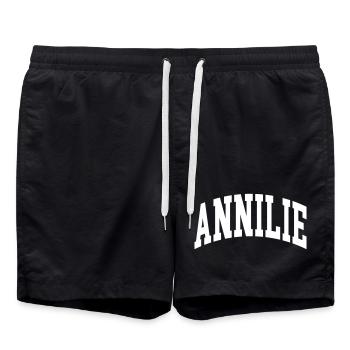 Annilie - Short de bain - noir - Devant - AI Model Male 185 light (185cm)