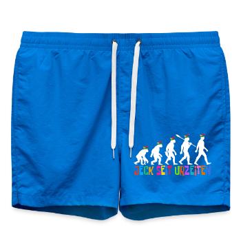 Jeck depuis la nuit des temps | Les fous de l’évolution, Carnaval - Short de bain - cobalt blue - Devant