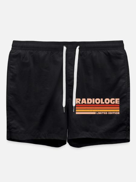 Radiologist Radiologist Radiology Radiologist - Swim Trunks - black