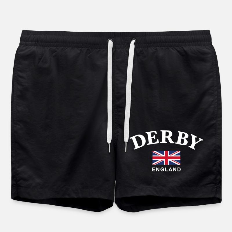 Derby, Angleterre - Short de bain - noir