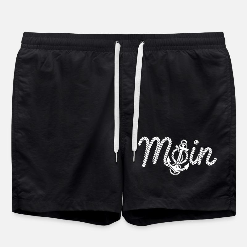 Hello - Swim Trunks - black