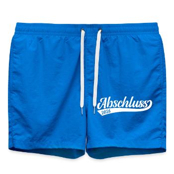 Graduation 2026 - Swim Trunks - cobalt blue - Front