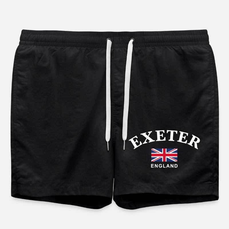 Exeter, Angleterre - Short de bain - noir
