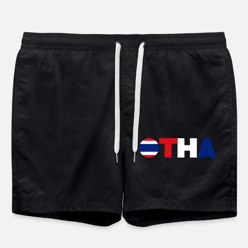 Thailand - Badeshorts - Schwarz