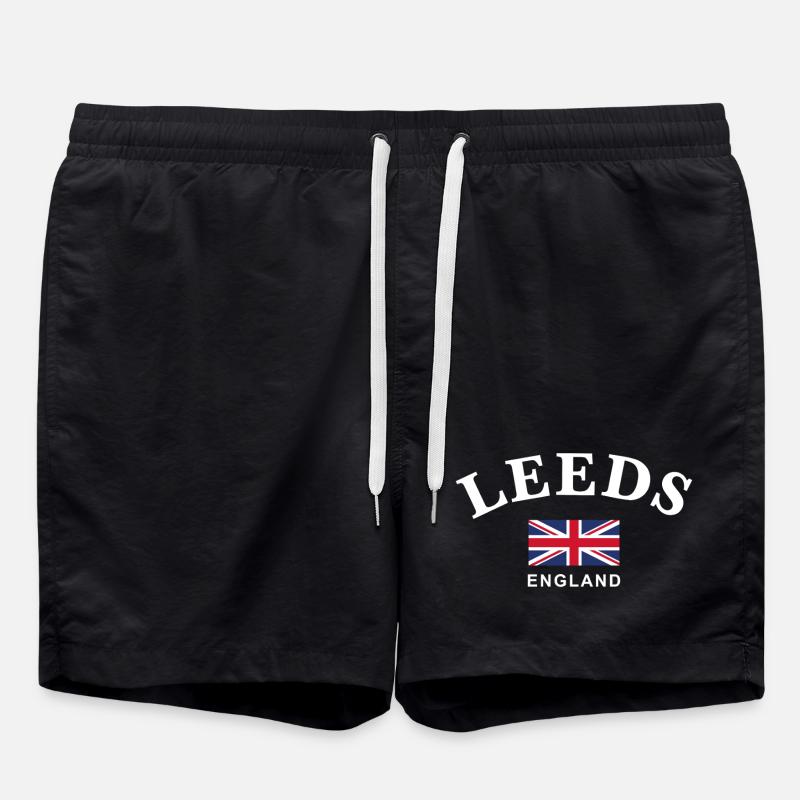 Leeds, Angleterre - Short de bain - noir