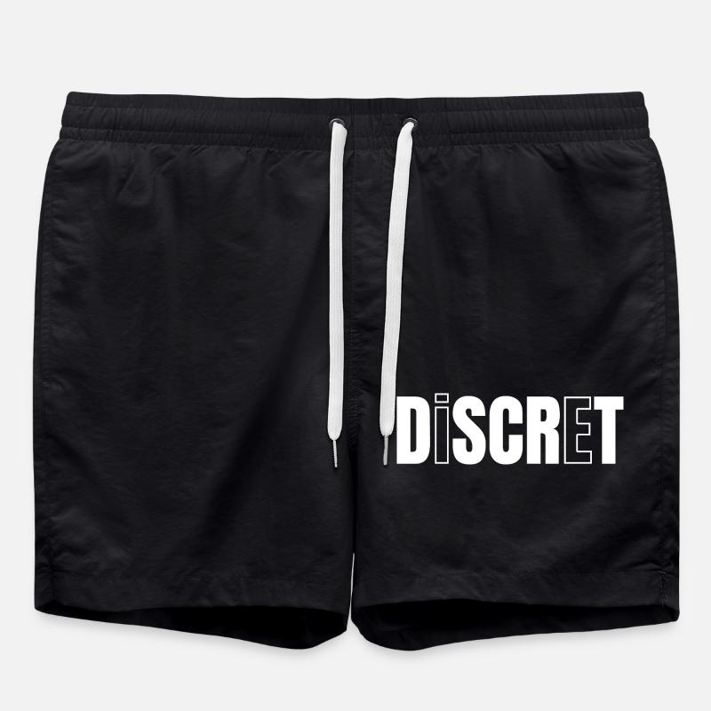 DISKRET! - Badeshorts - Schwarz