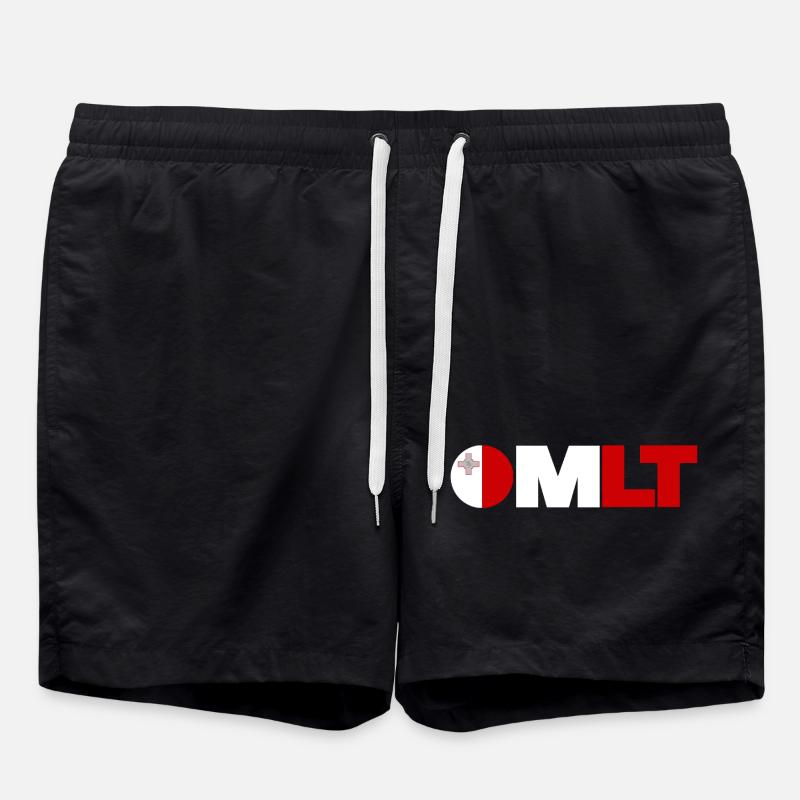 Malta - Badeshorts - Schwarz