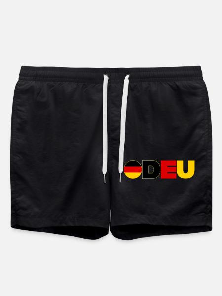 Allemagne - Short de bain - noir
