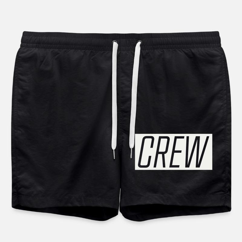 Crew - Swim Trunks - black