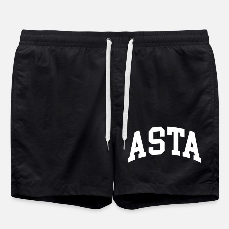 AStA - Short de bain - noir