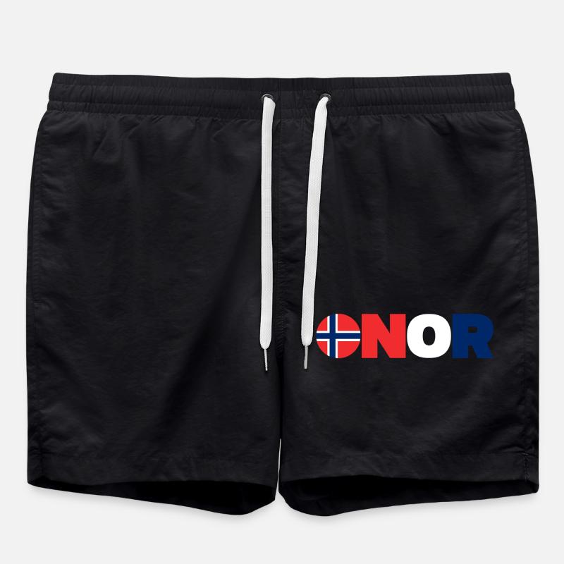 Norway - Swim Trunks - black