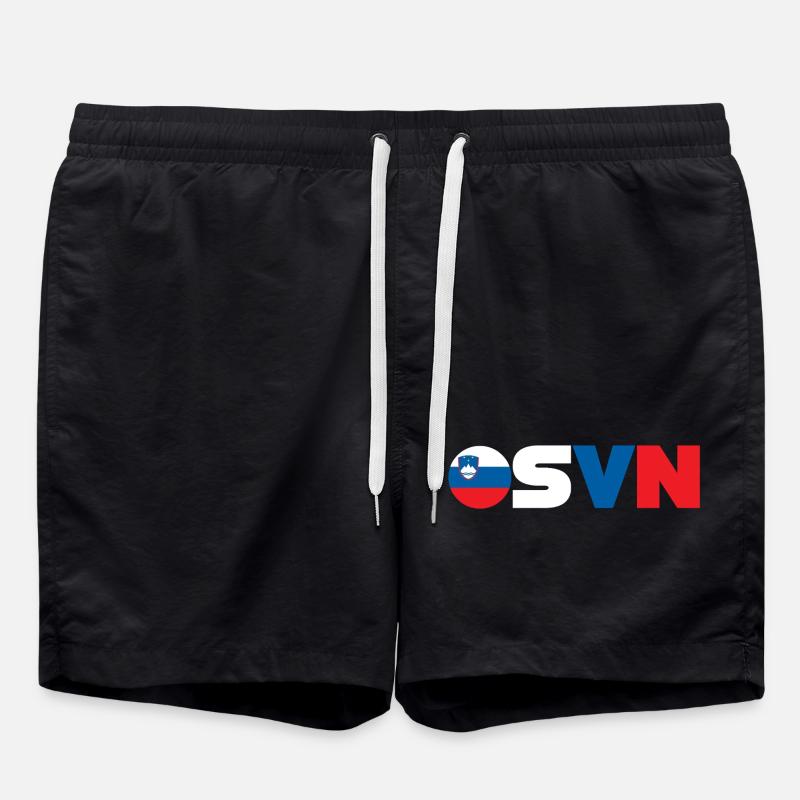 Slovenia - Swim Trunks - black