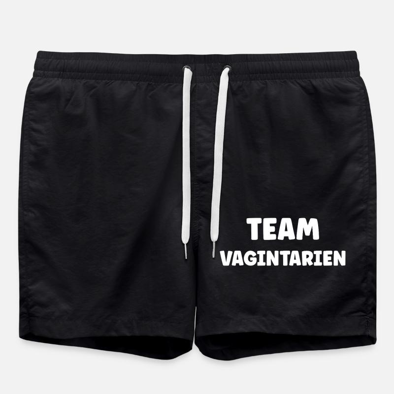Vagintarien - Short de bain - noir