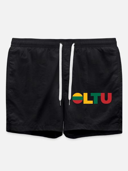 Lithuania - Swim Trunks - black