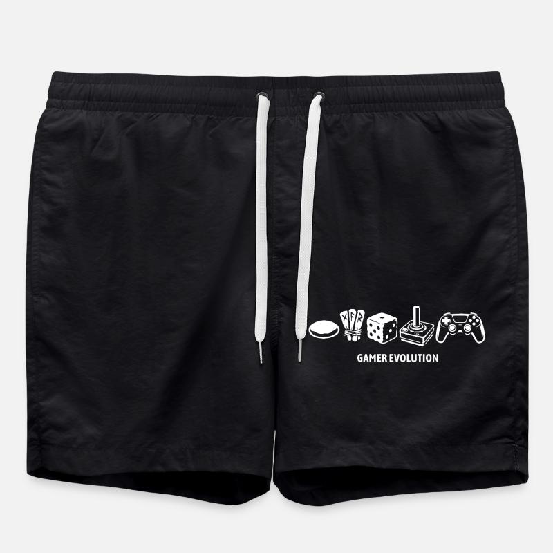 Controller Evolution | Gamers - Swim Trunks - black