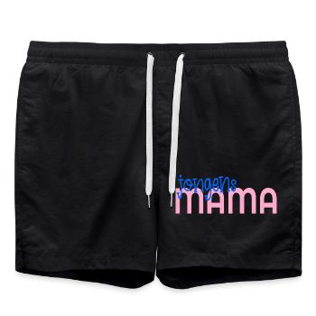 Boys Mommy - Swim Trunks - black - Front - AI Model Male 185 light (185cm)