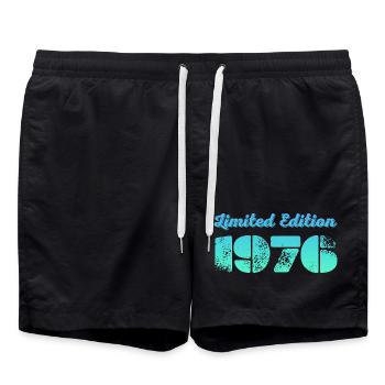Millésime 1976 - Short de bain - noir - Devant - AI Model Male 185 light (185cm)