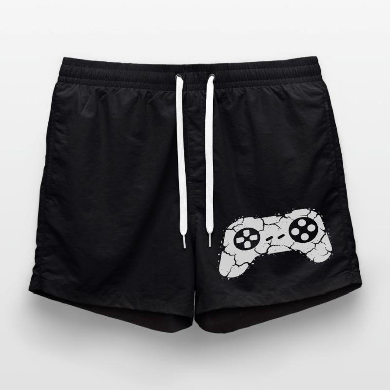 Controller Risse Rage Quit Badeshorts
