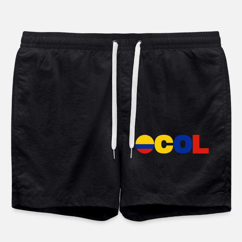 Colombie - Short de bain - noir