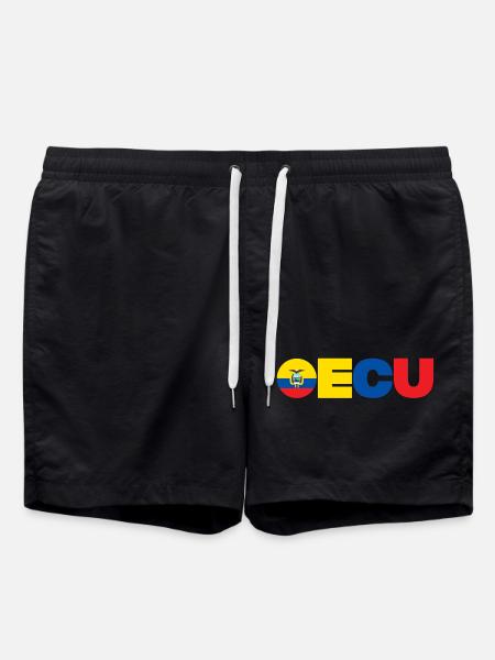 Ecuador - Swim Trunks - black