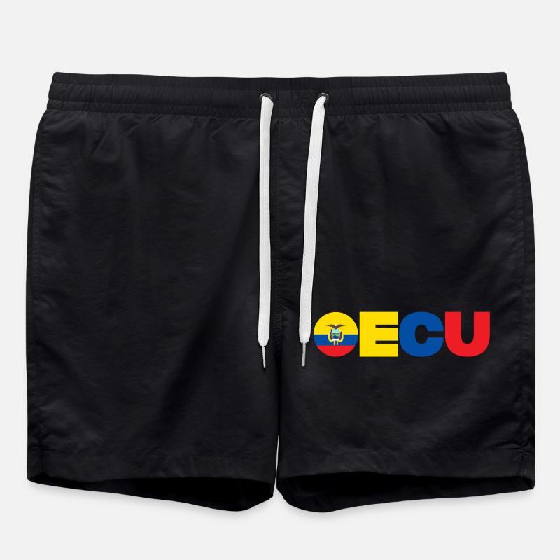 Équateur - Short de bain - noir