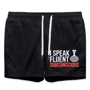 Spécialiste clinique certifié neuro-comportemental - Short de bain - noir - Devant - AI Model Male 185 light (185cm)
